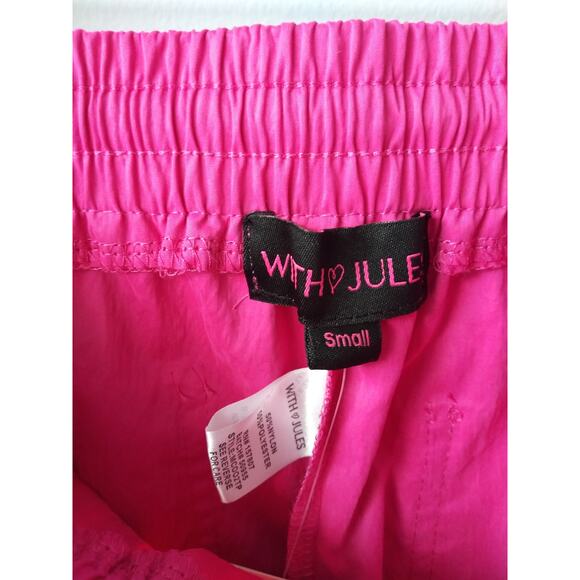 NWT With Jules Girl's Balloon Pants Tween Pink S - Picture 4 of 8